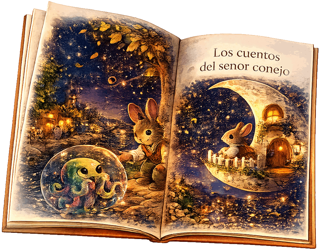El libro de tapa blanda de los cuentos del señor conejo